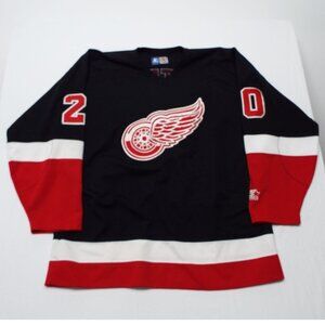 Vintage Starter Robitaille #20 Detroit Red Wings Hockey Jersey Size 2XL